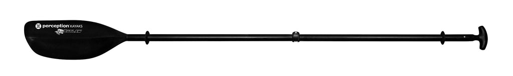 3-Piece Kayak Paddle with Nylon Blade and Aluminum Shaft, 90.5 in B5500