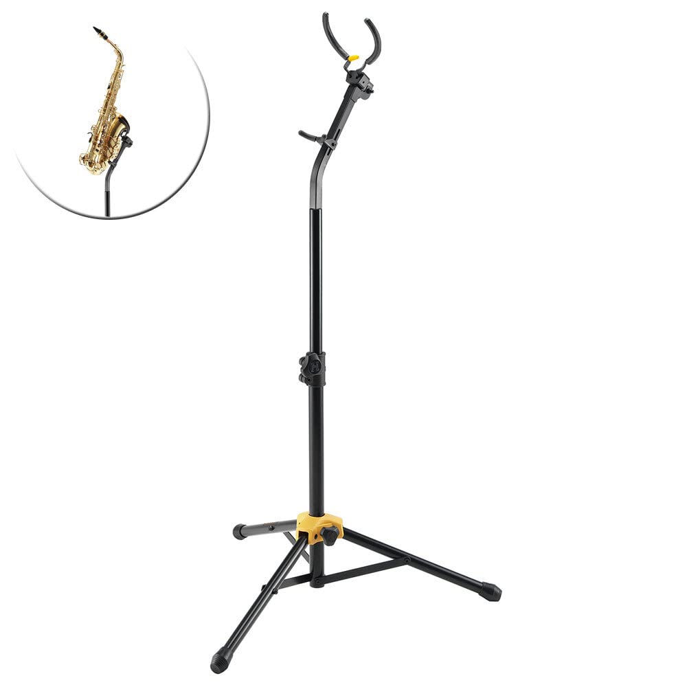 Tall Alto/Tenor Saxophone Stand with Auto Grip System T485