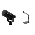 Dynamic USB XLR Broadcast Microphone with Desktop Studio Arm W6878