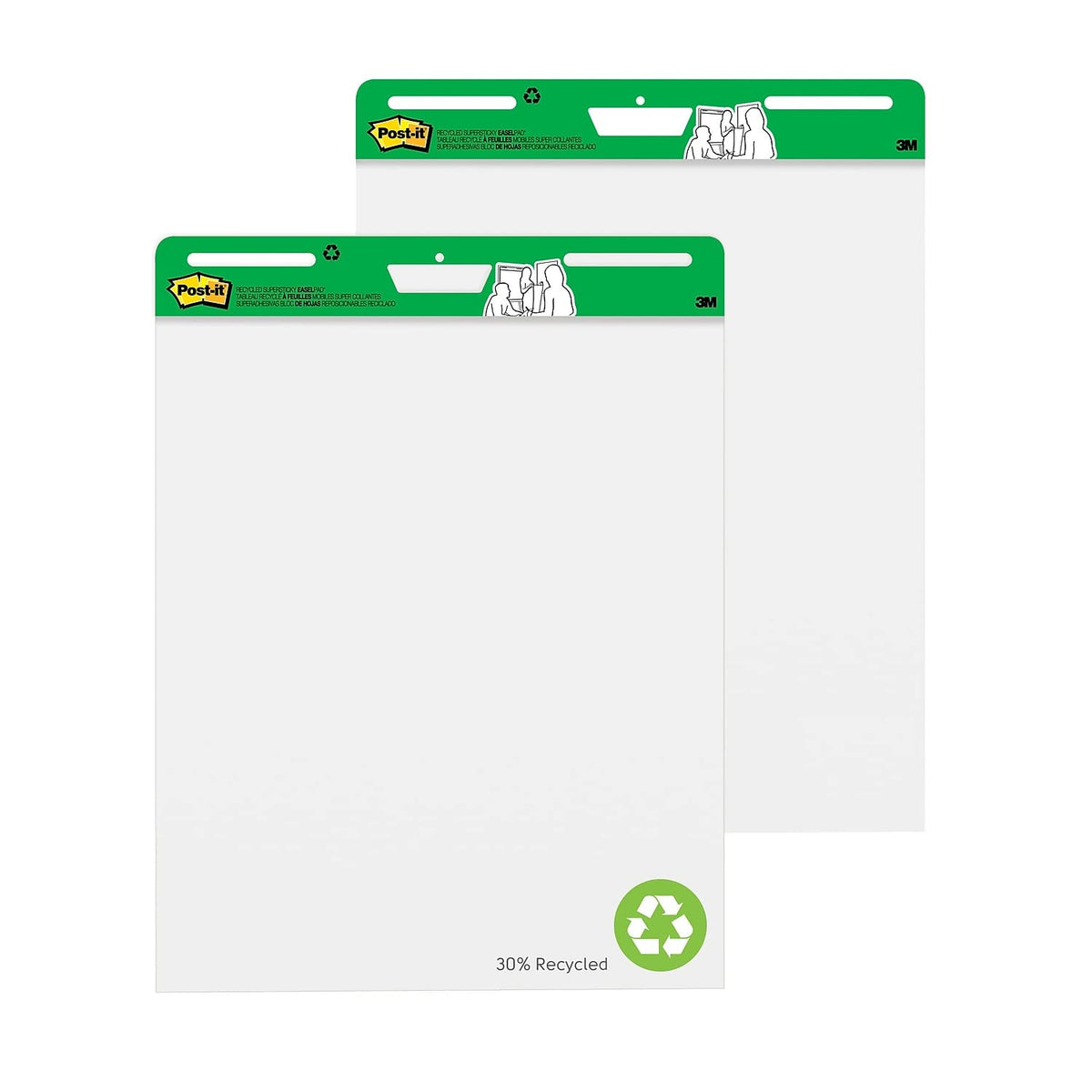 Self-Stick Easel Pad, 30 Sheets, 25-Inch x 30-Inch, White K9262