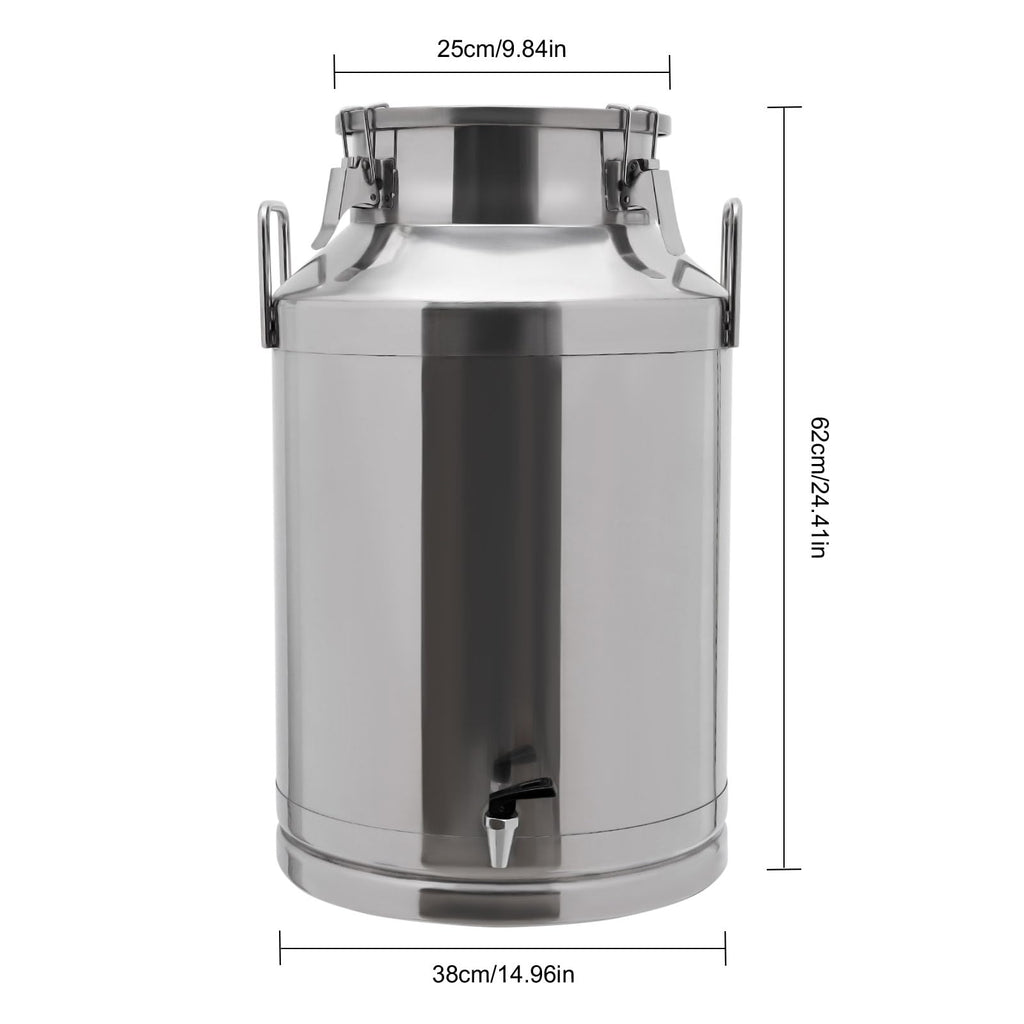 60L Stainless Steel Milk Can with Faucet U3032