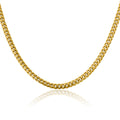 14K Yellow Gold Miami Cuban Chain Necklace M754