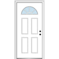 Left Hand In-swing Prehung Front Door 36" x 80" Z8300