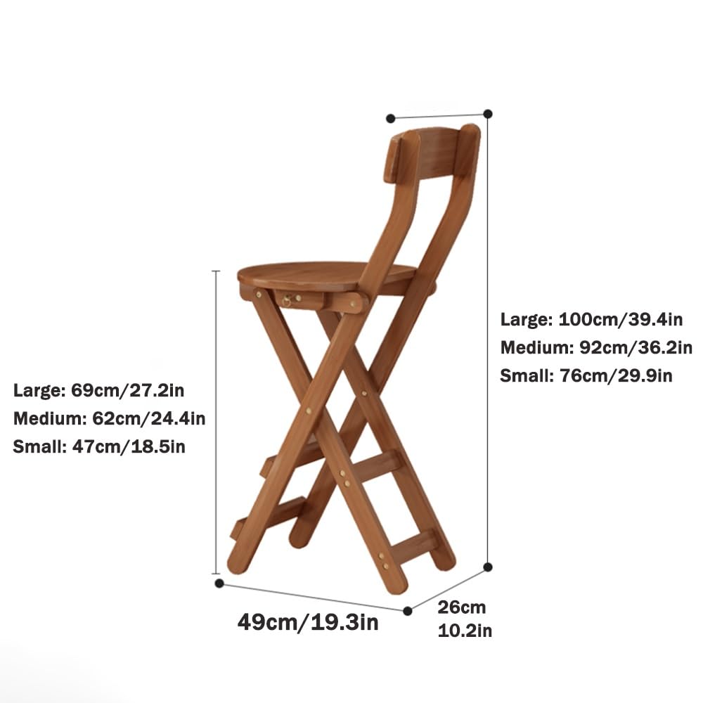 Collapsible Bamboo Bar Stools N222