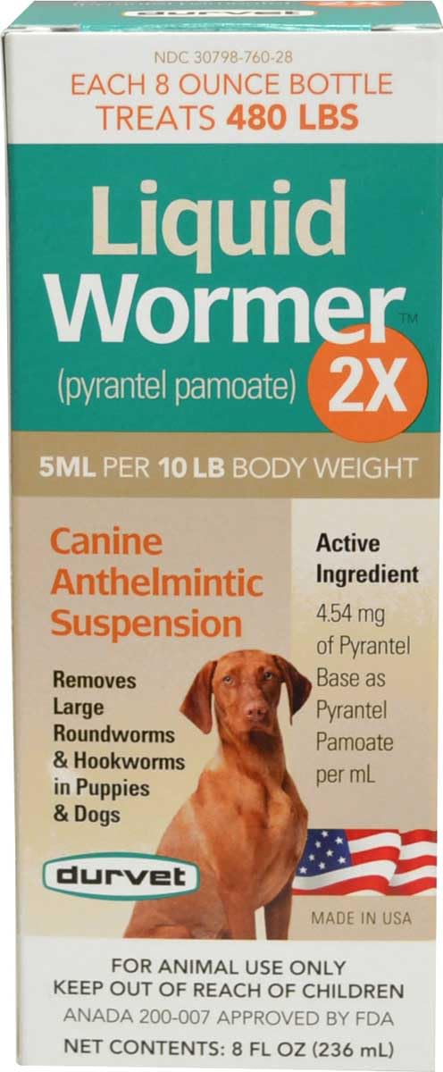 Double Strength Liquid Dog Wormer T700