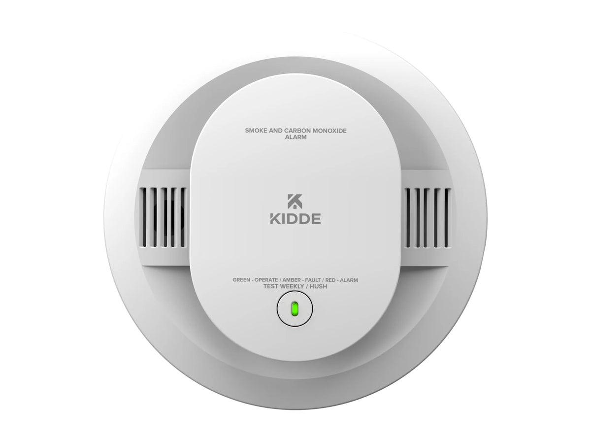 Smoke & Carbon Monoxide Alarm, Battery Powered Combo Detector F1153