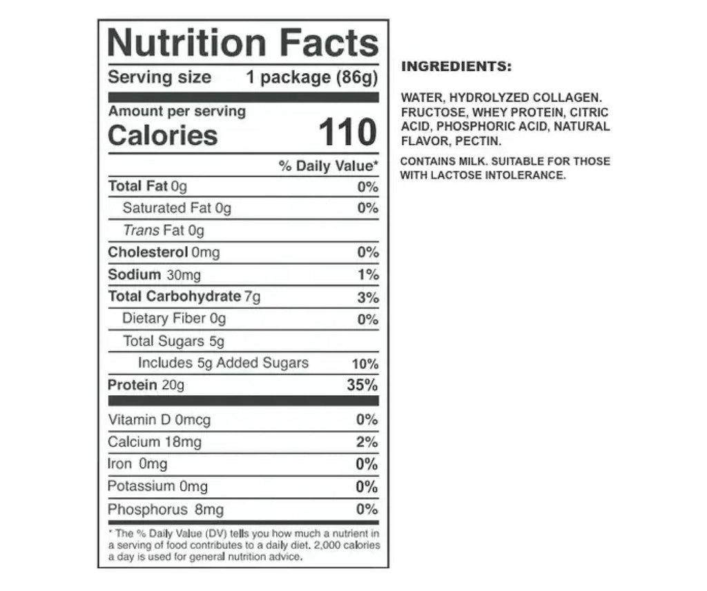 Protein Shot, 20g Protein, 12 Pk Q25278