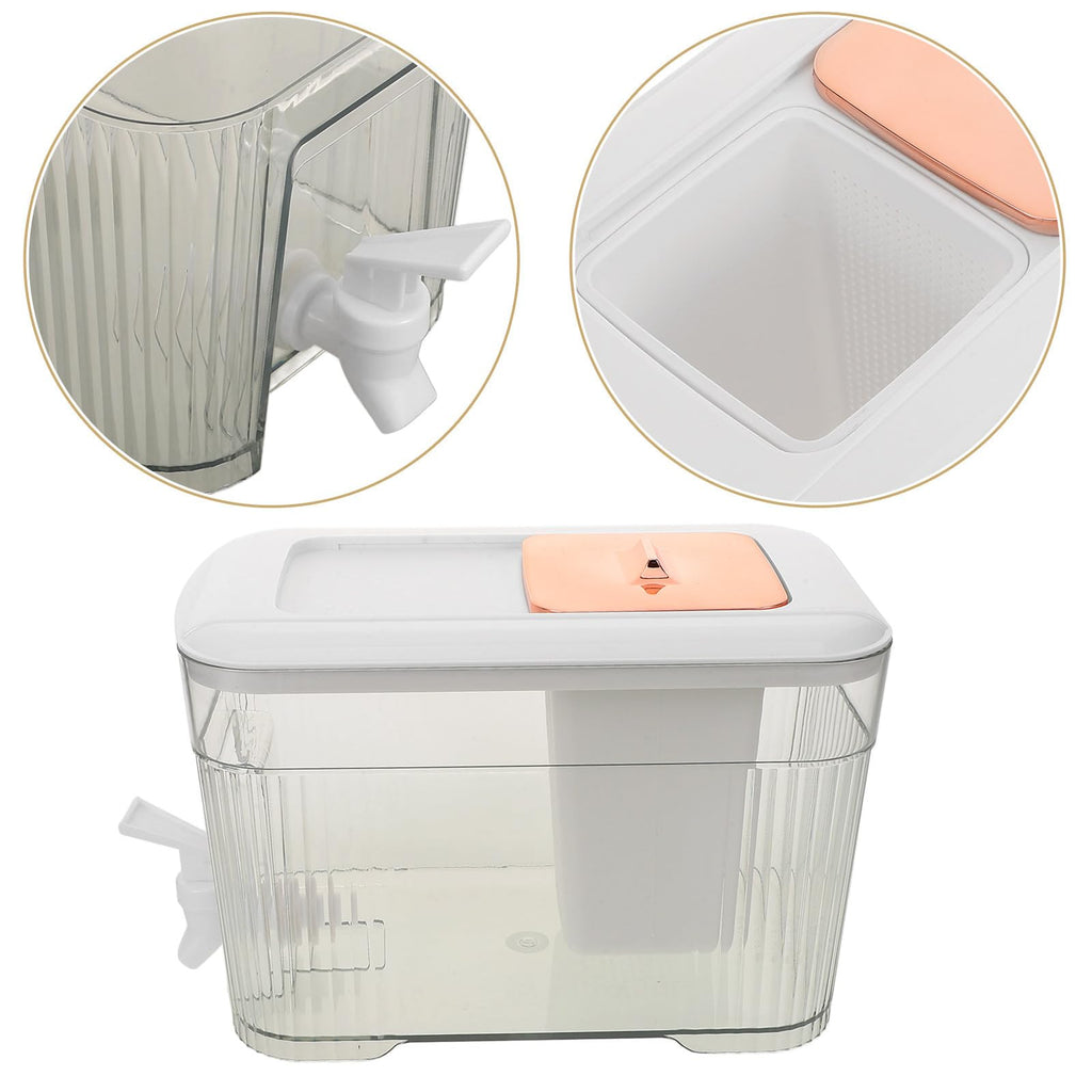Cold Water Jug with Faucet White C1115