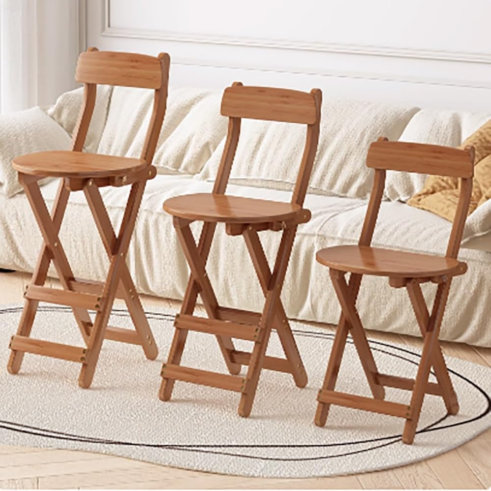 Collapsible Bamboo Bar Stools N222