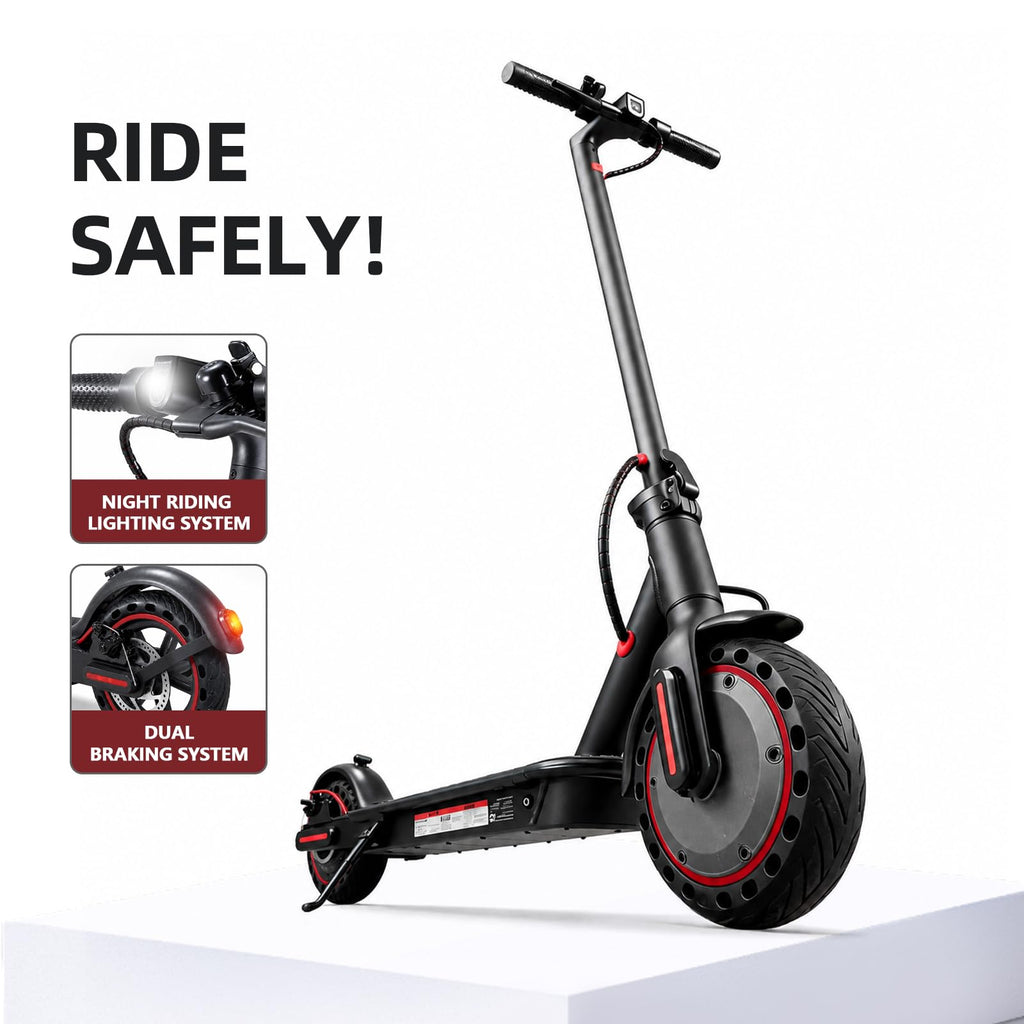 Electric Scooter, 350W/500W, 8.5" Tires, 21 Miles Range, Folding E-Scooter U37400