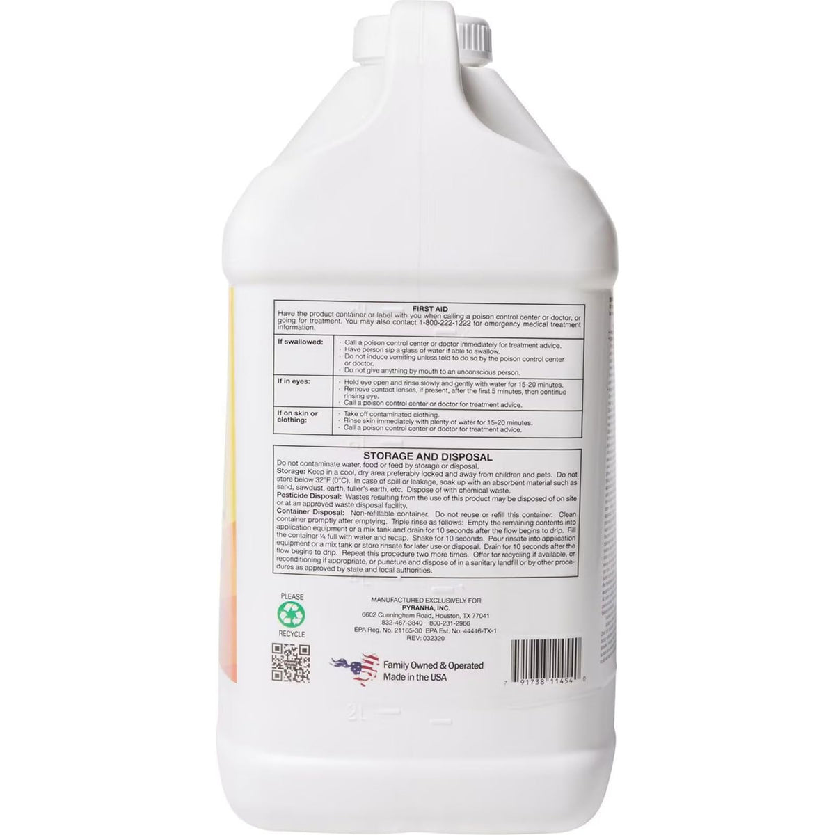 1-10 HPS Concentrate Refill 2.5 Gallon Automatic Spray Systems Fly Control Q9338