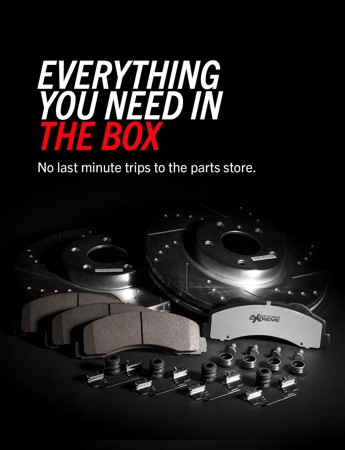 Brake Pad & Rotor Kit Q830