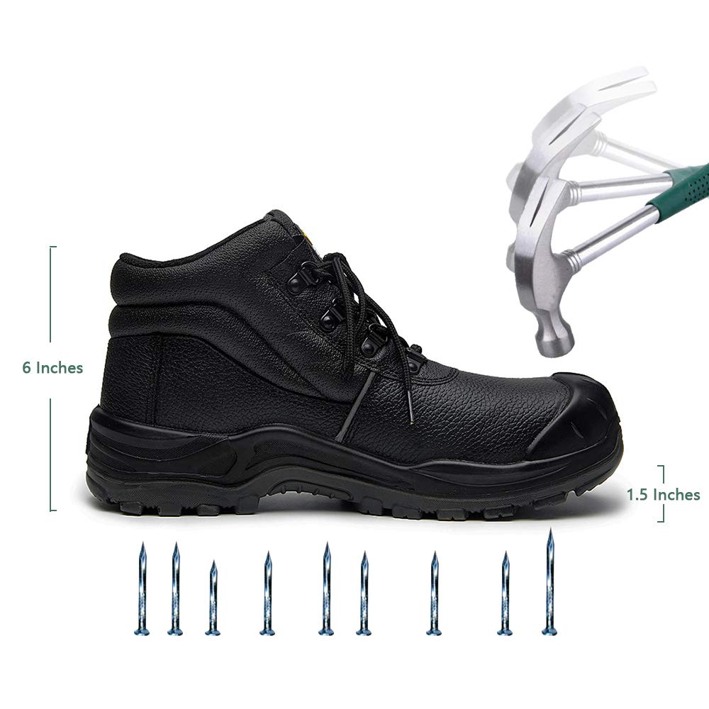 Water Resistant Steel Toe Work Boots X8023
