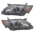 Toyota Camry 2007 2008 2009 Headlight Driver and Passenger Side Pair V68331