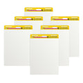 Super Sticky Wall Easel Pad, 25" x 30", 20 Sheets/Pad, 6 Pads/Pack G5298