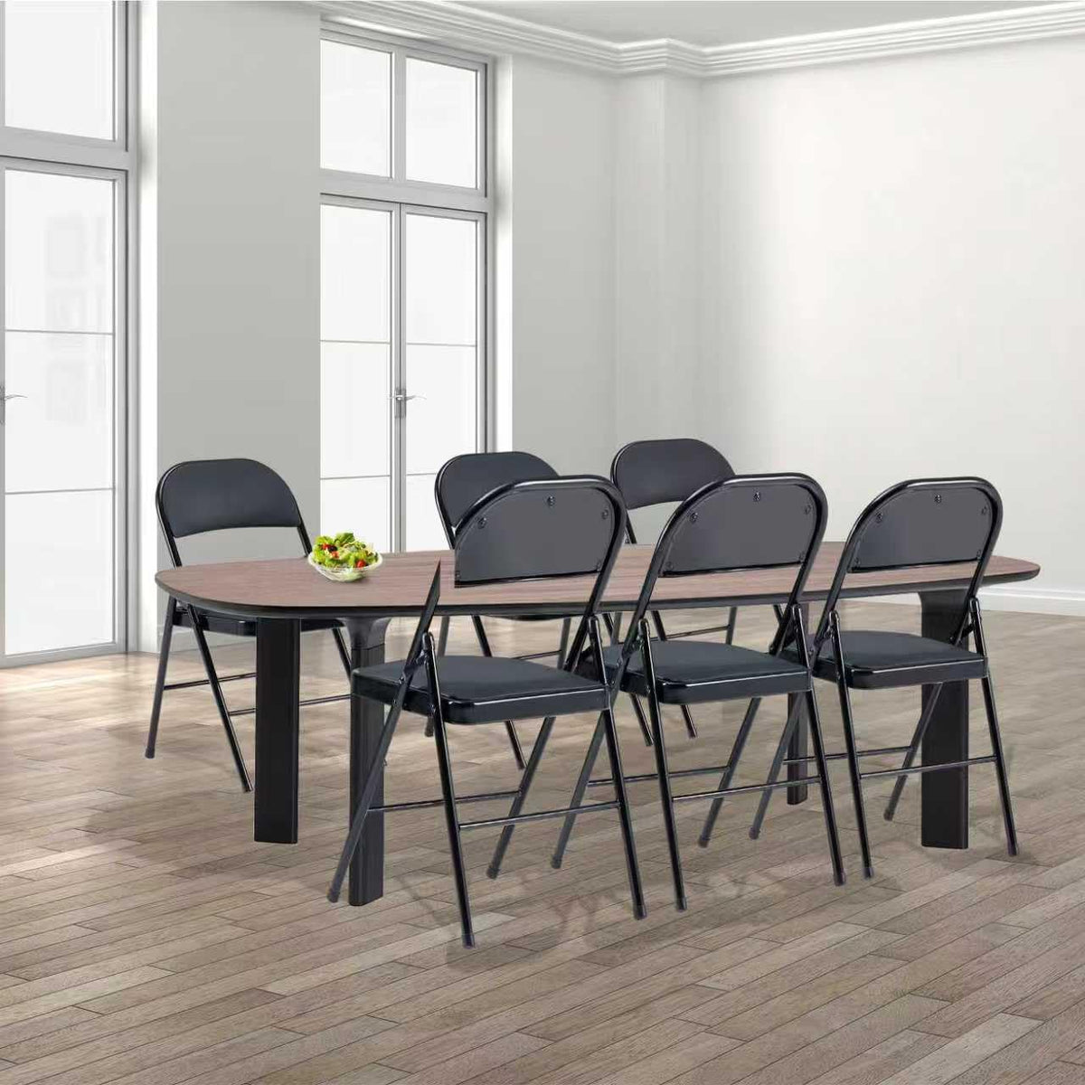 10 Pack Folding Chairs with Cushion E3923
