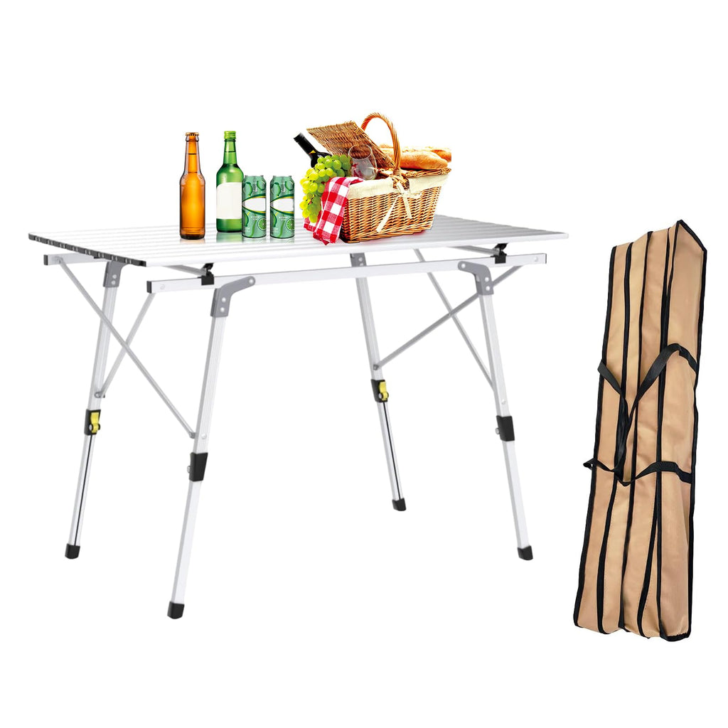 Adjustable Aluminum Camping Table N76280
