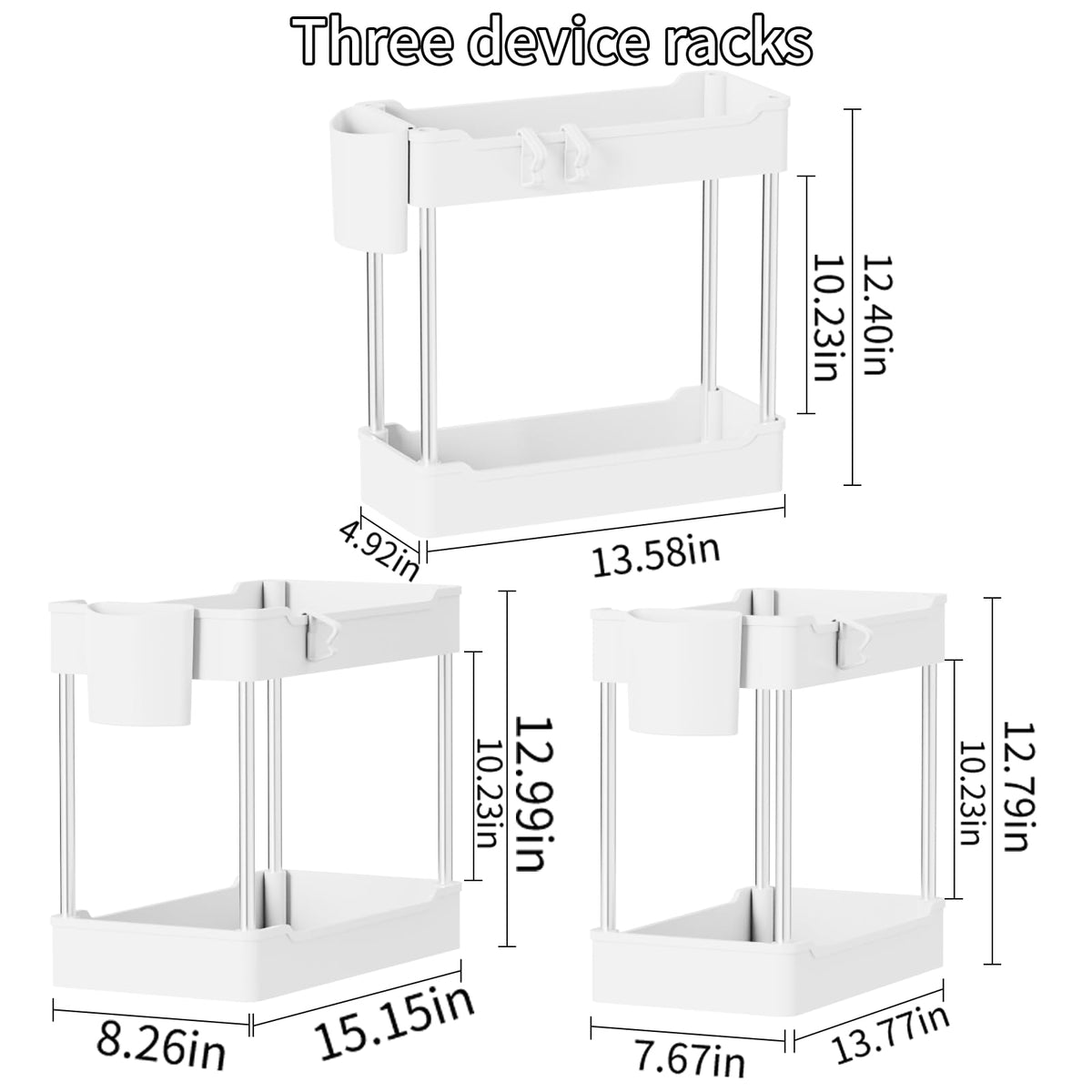 3 Pack Under Sink Organizer Q884