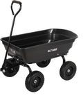 4 Cu.Ft. Poly Yard Dump Cart with 180° Rotating Handle Q54330