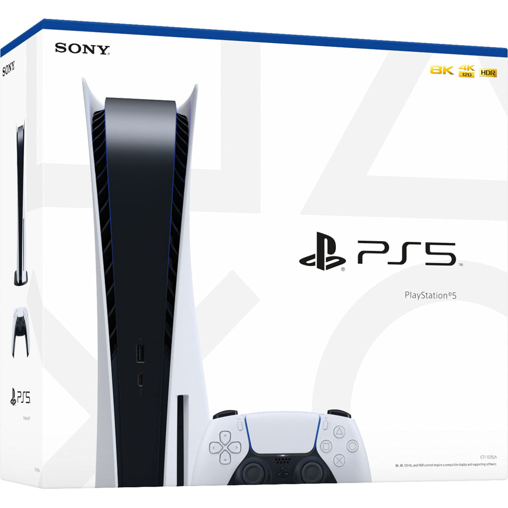 825GB Disc Edition Gaming Console with Wireless Controller E581032