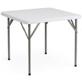 Square Plastic Folding Table T609