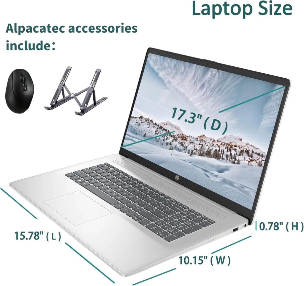 17.3" Full HD Laptop AMD Ryzen 5 16GB RAM 1TB SSD Natural Silver O9966