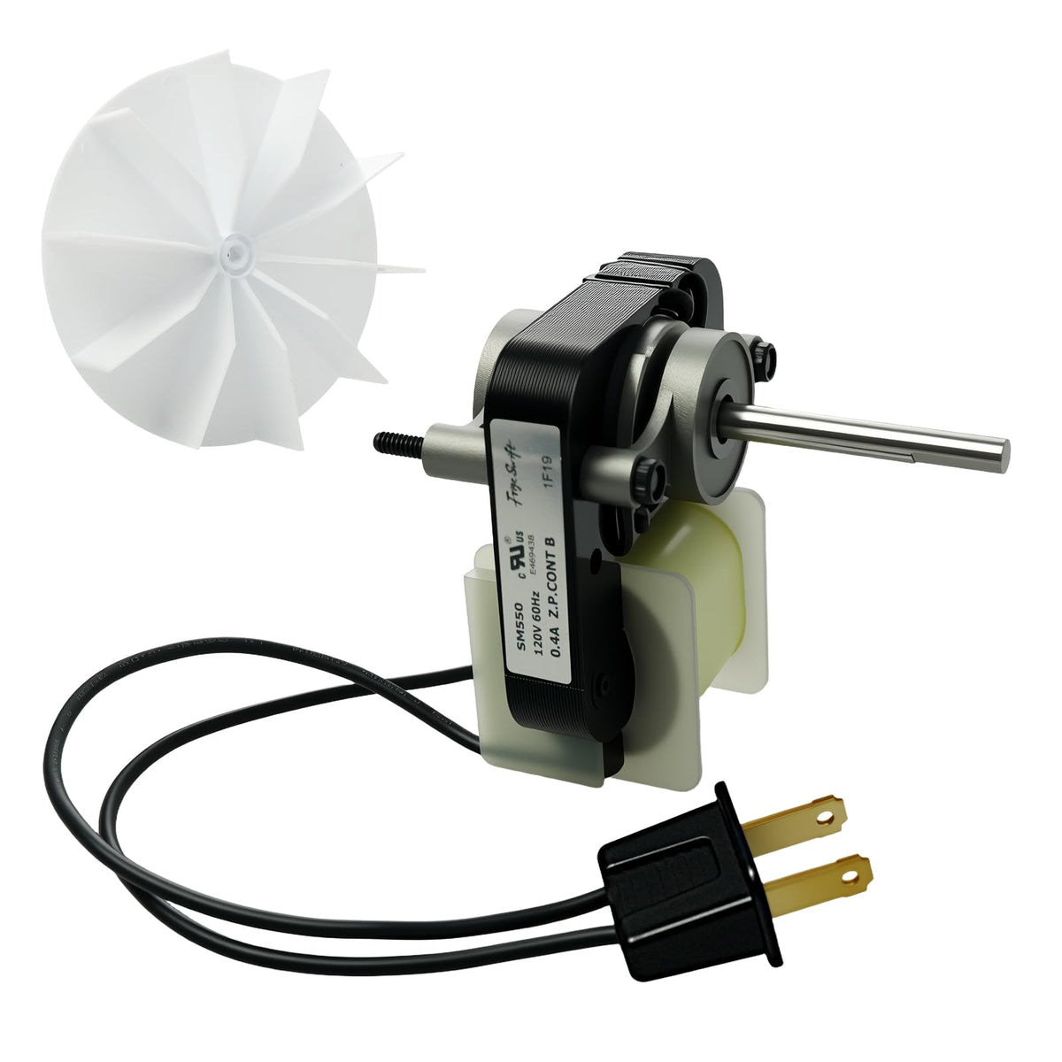 Universal Bathroom Vent Exhaust Fan Motor 50 CFM 120V 60Hz U9233