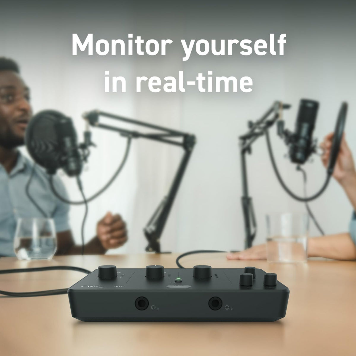 USB Audio Interface with Direct Monitoring Y324