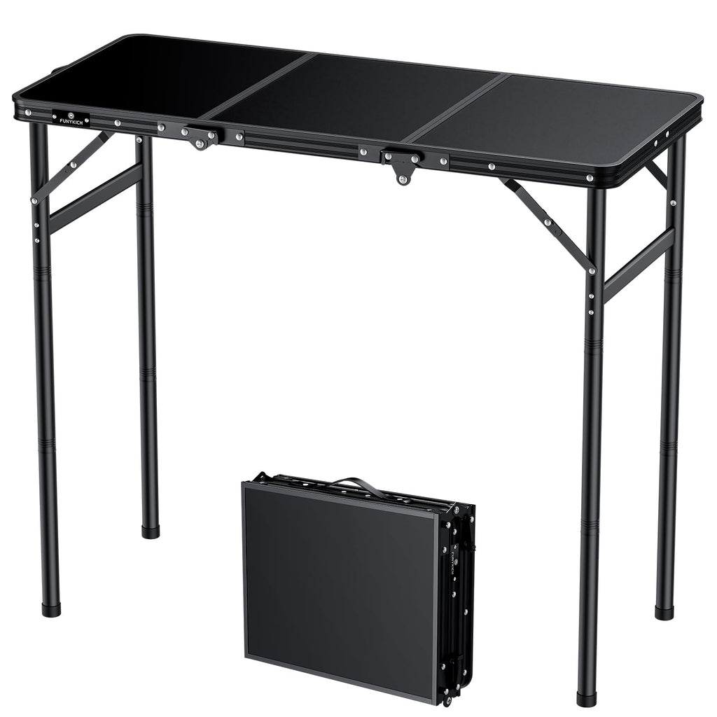 Aluminum Folding Camping Table 3 Height Adjustable F9413