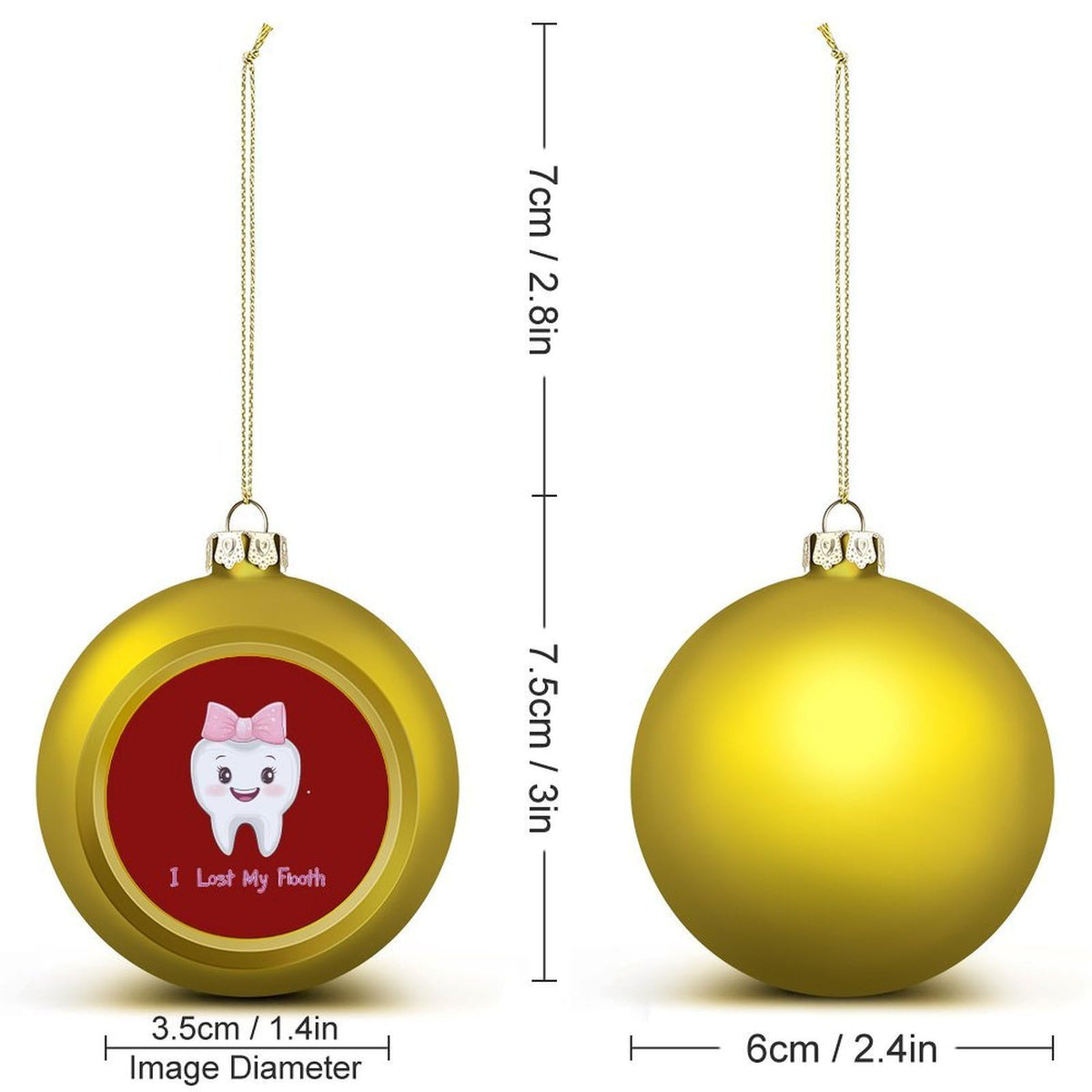 Christmas Ball Hanging Ornaments 4PCS L83231