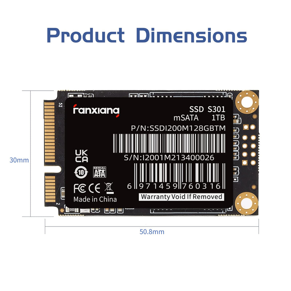 1TB mSATA III Internal SSD N2350