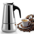 Stainless Steel Stovetop Espresso Maker 300ml 6 cup W958