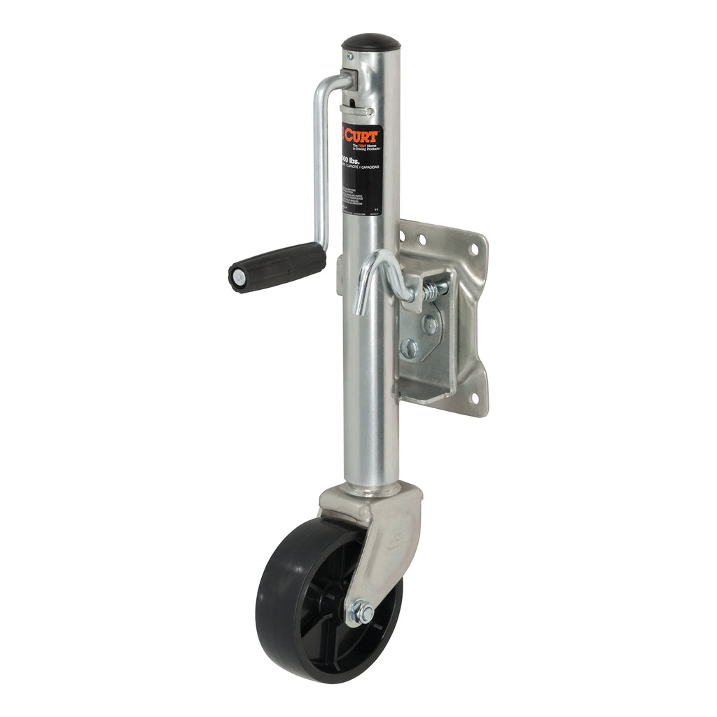 Marine Boat Trailer Jack with 6-Inch Wheel U967