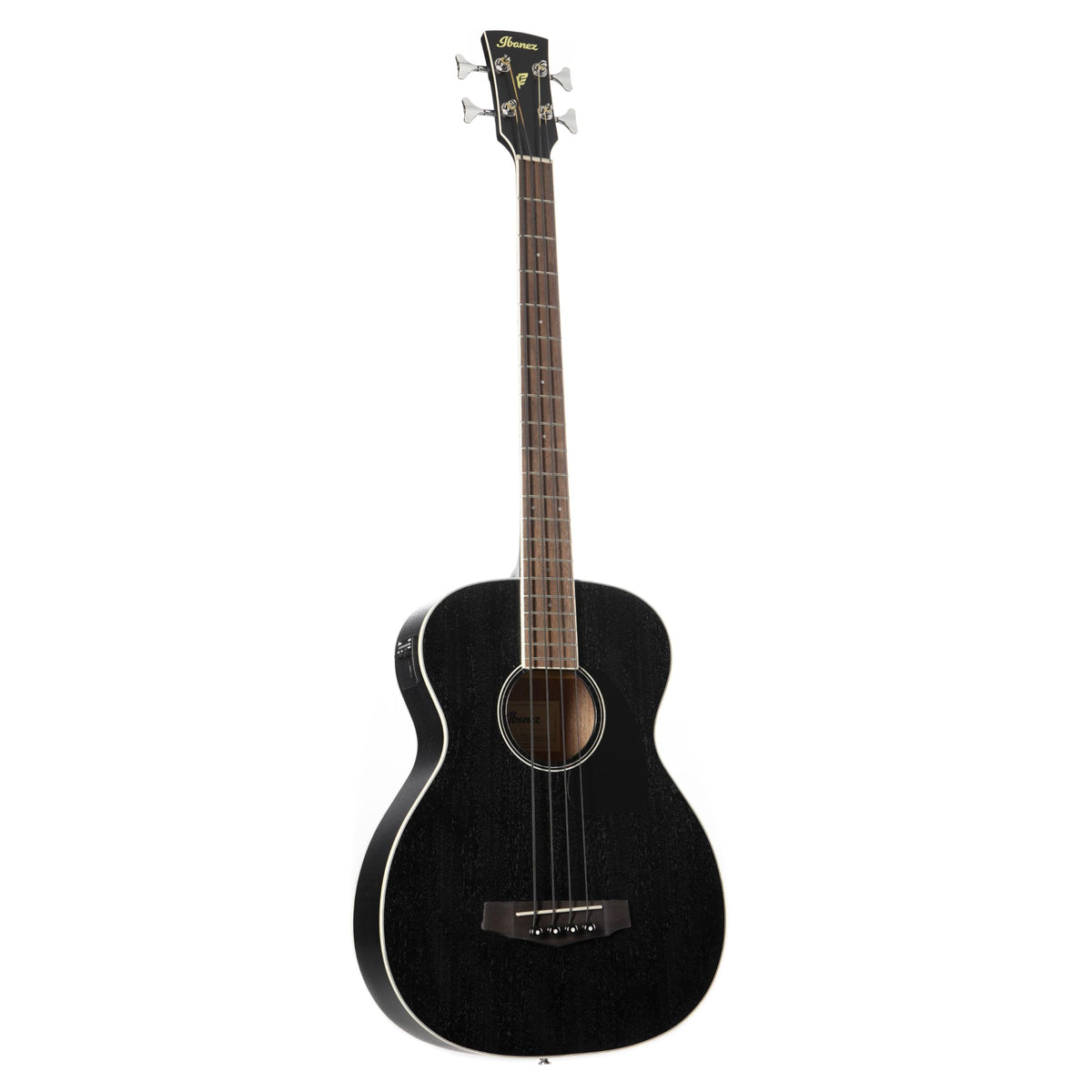 Weathered Black Acoustic-electric Bass S3221