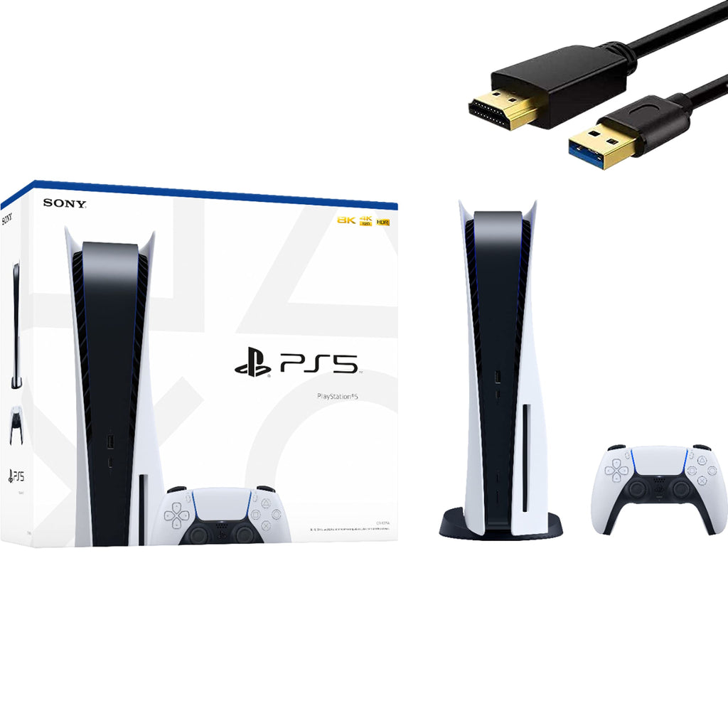 825GB Disc Edition Gaming Console with Wireless Controller E581032