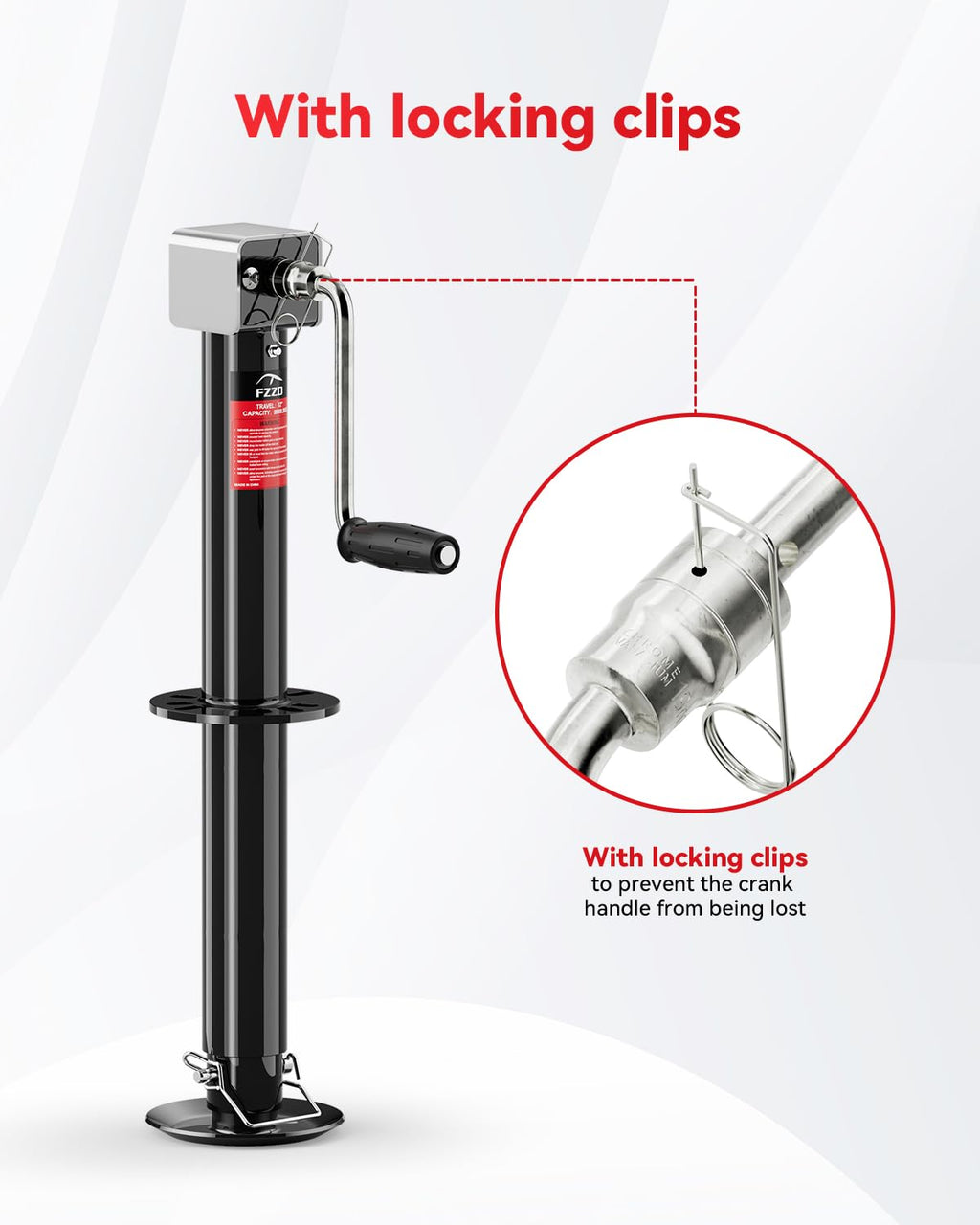 5000 lbs A-Frame Trailer Jack Y8957