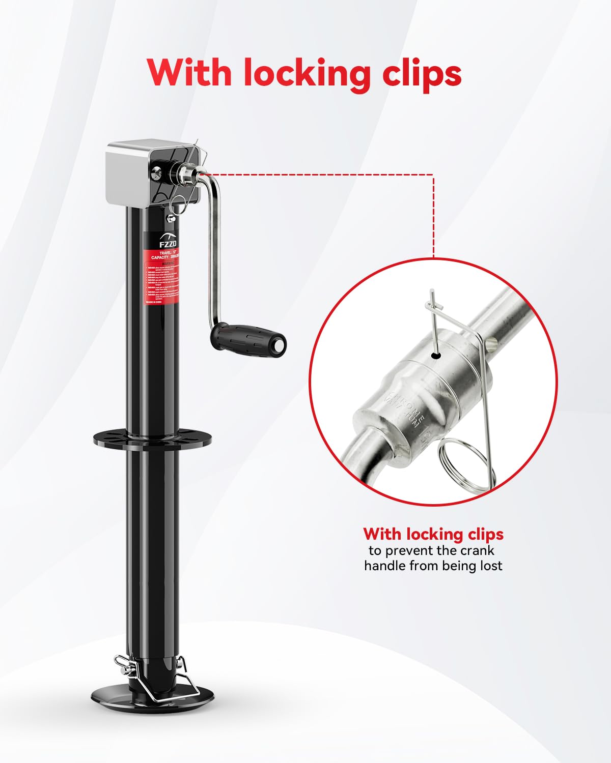 5000 lbs A-Frame Trailer Jack Y8957