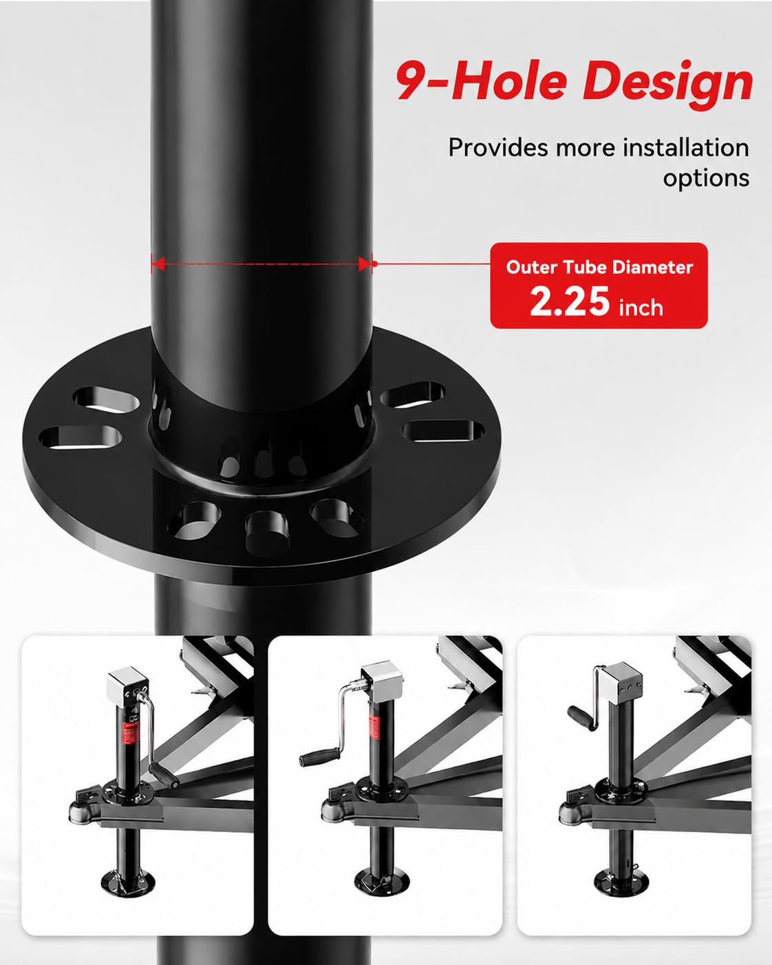 5000 lbs A-Frame Trailer Jack Y8957