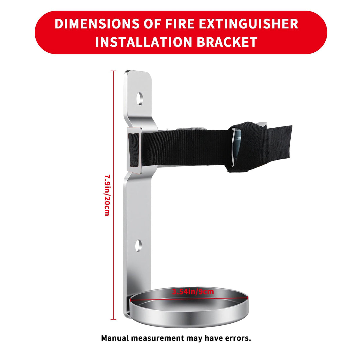 Metal Fire Extinguisher Mount 2.5LB B17839