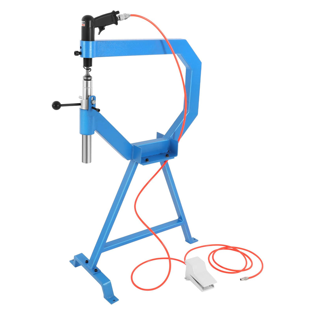 Pneumatic Planishing Hammer with 1/2/3" Anvils Foot Pedal L555