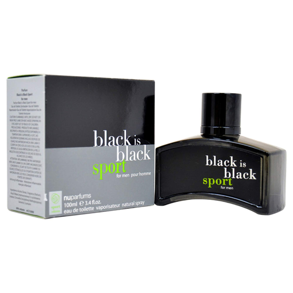 Black Eau de Toilette Spray for Men, 3.4 Ounce U90804