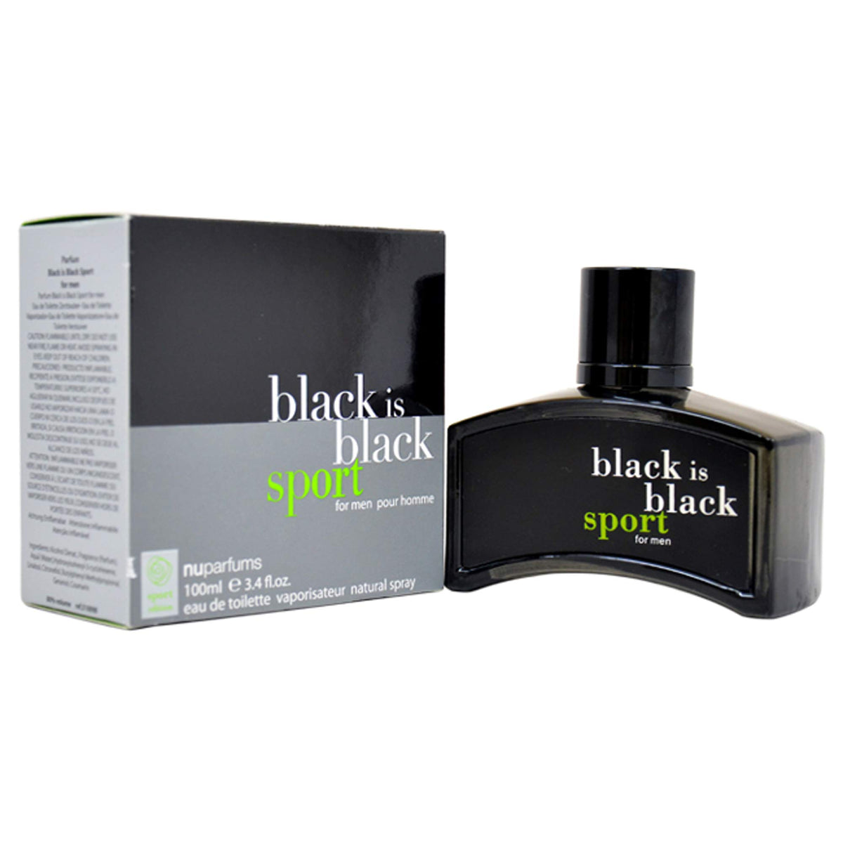 Black Eau de Toilette Spray for Men, 3.4 Ounce U90804