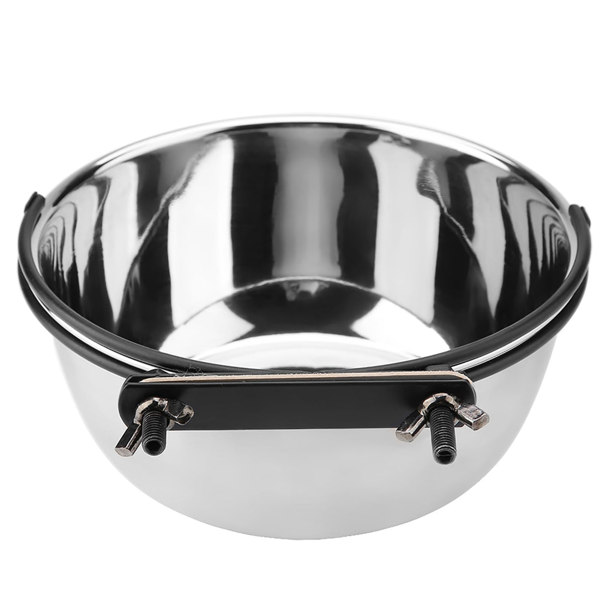 Stainless Steel Hanging Food Water Bowl Feeder X27418