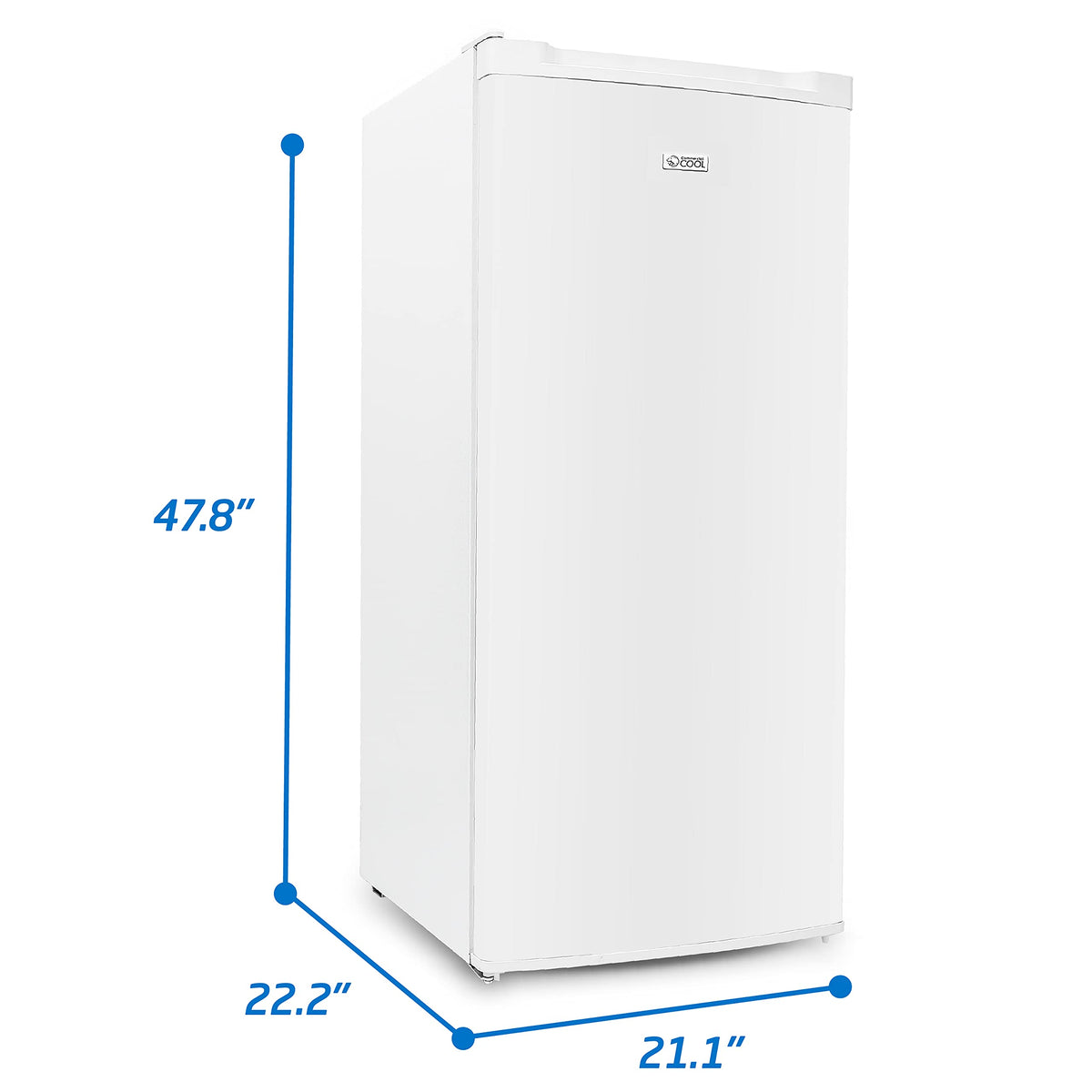 5.0 Cu. Ft. Upright Freezer White T328
