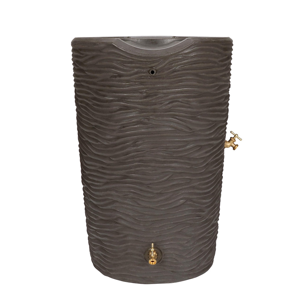 Faux Palm Rain Water Collection Barrel 50-Gallon P63318