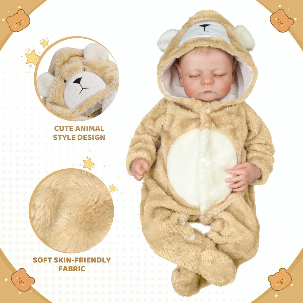 Reborn Baby Doll Clothes Set for 17-22 Inch Baby Dolls Y944074