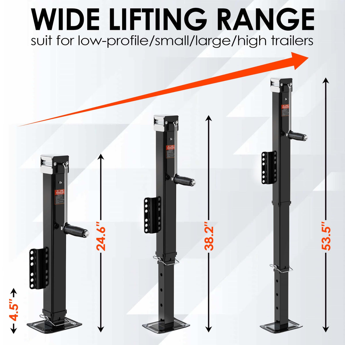 8000 lbs Trailer Jack S961