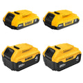 20V MAX Lithium Ion Battery 2 Ah and 4 Ah 4-Pack M4367