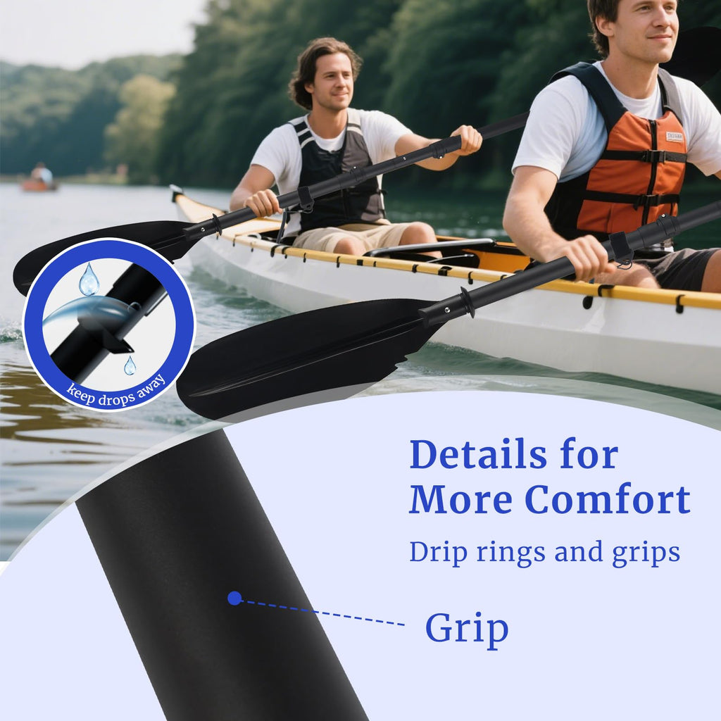 Adjustable Kayak Paddle with Paddle Leash Q562