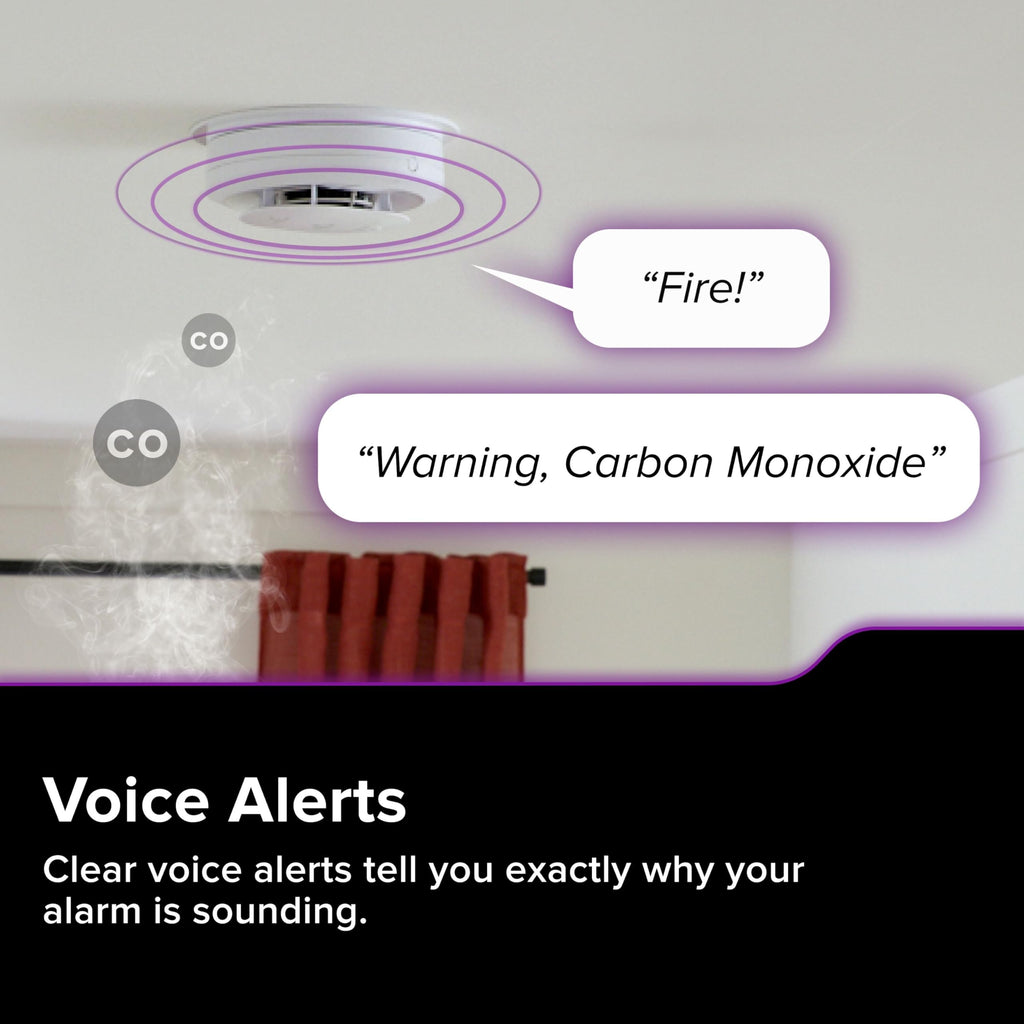 Hardwired Smoke and Carbon Monoxide Detector Q287